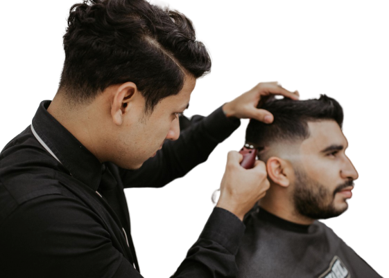 barber at cut me